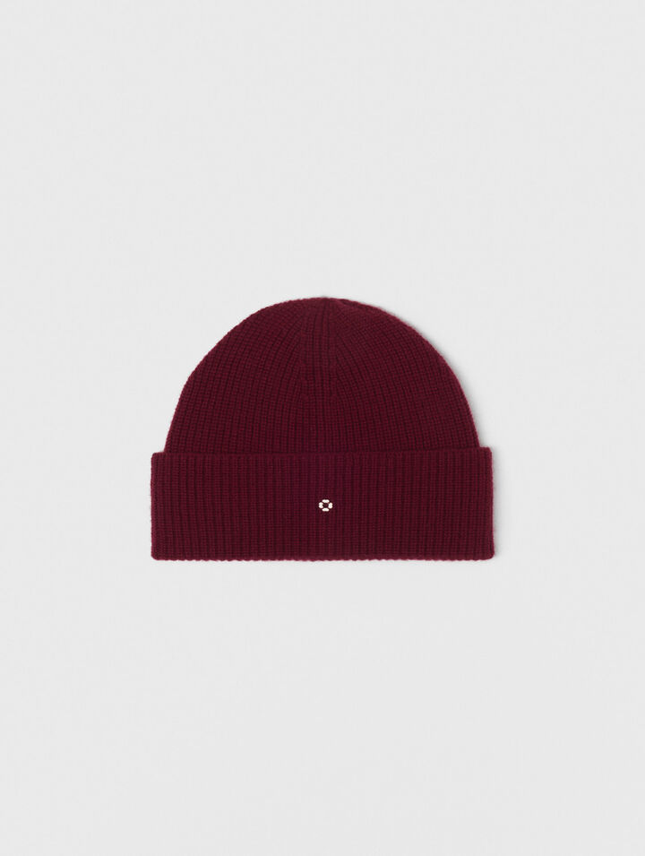 Wool and cashmere hat