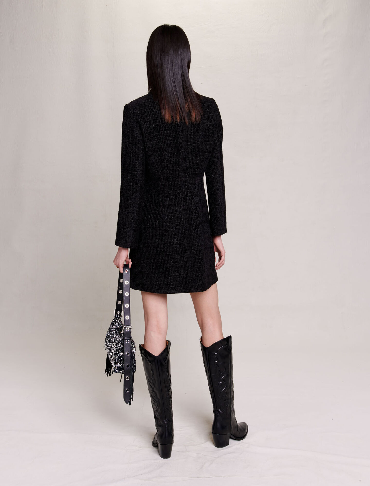 Short tweed dress