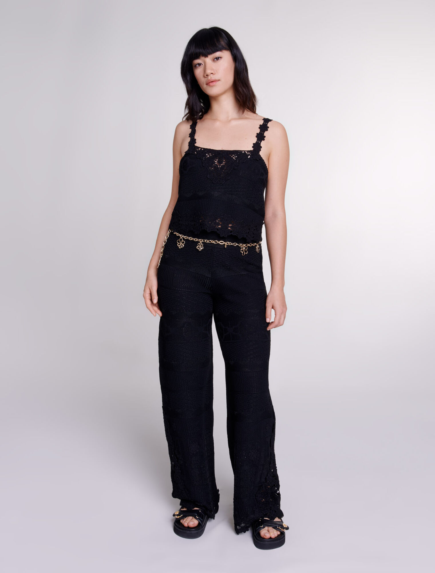 Crochet trousers