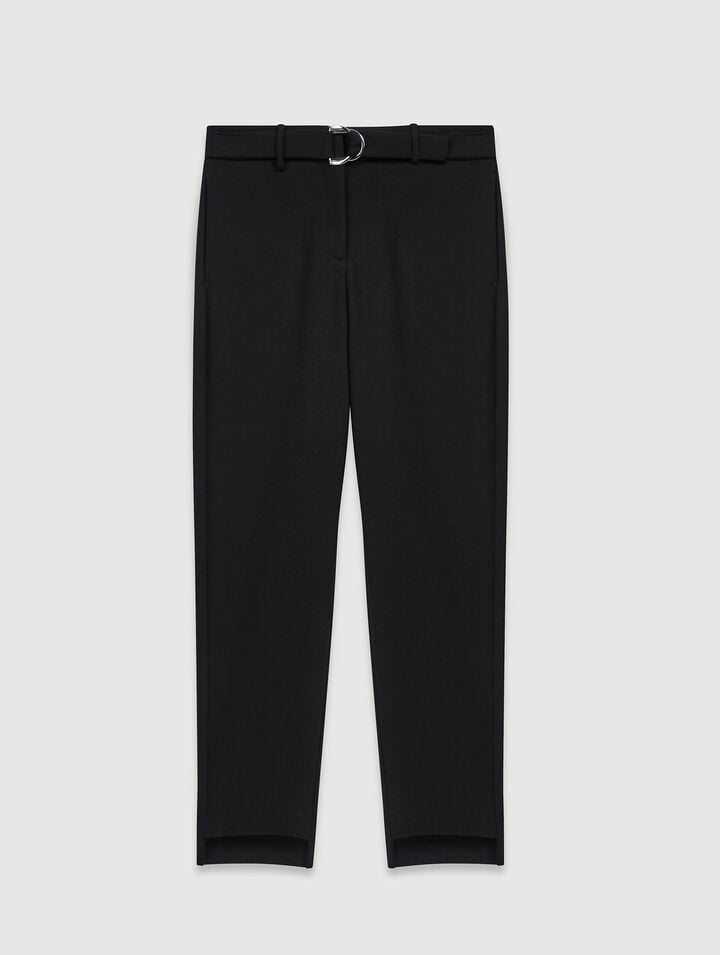 Straight suit trousers