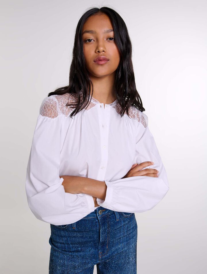 Lace shirt