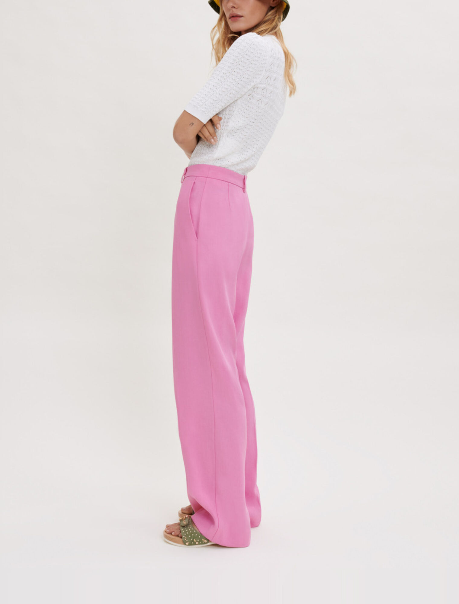 Floaty suit trousers