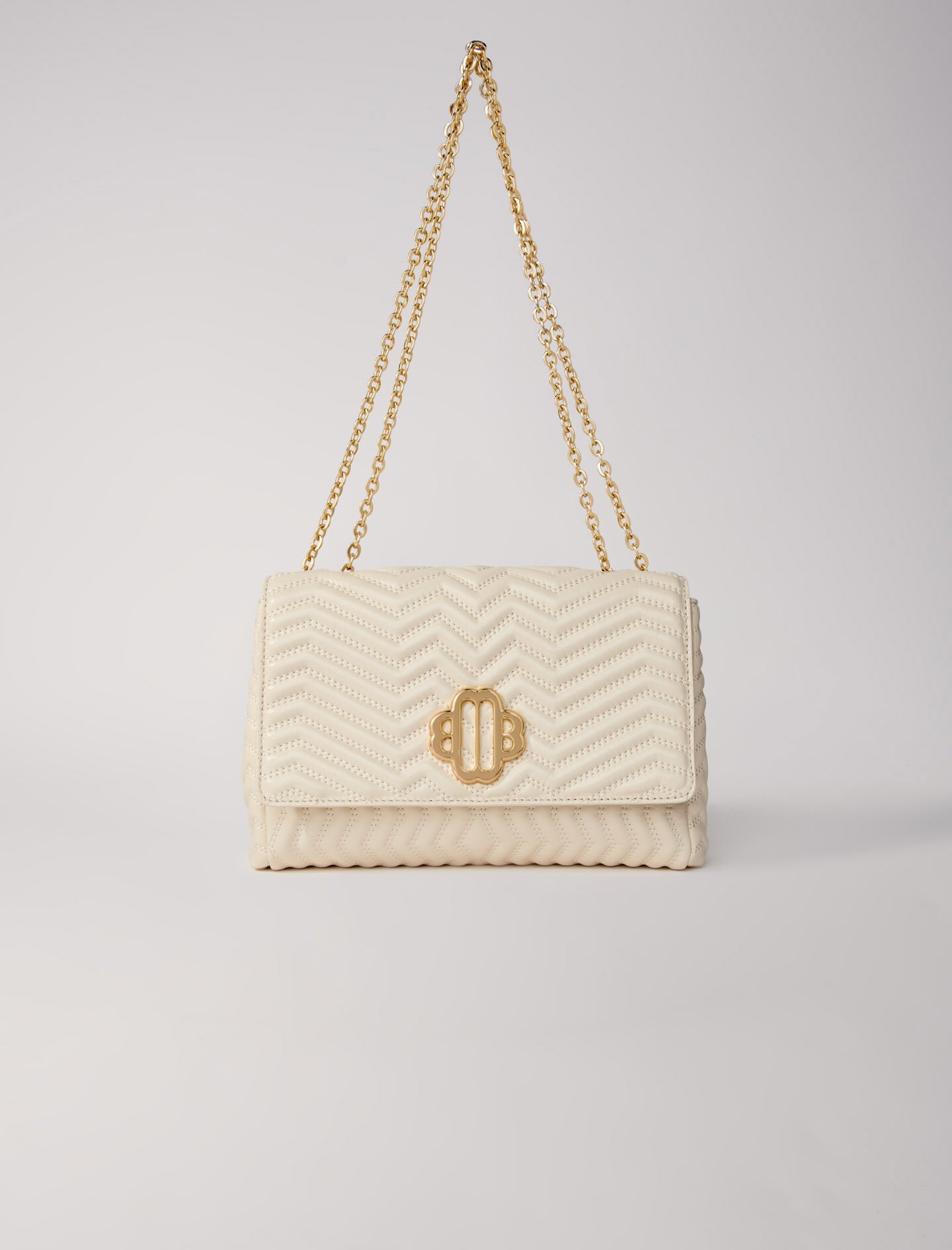 Quilted bag with chain strap best sale