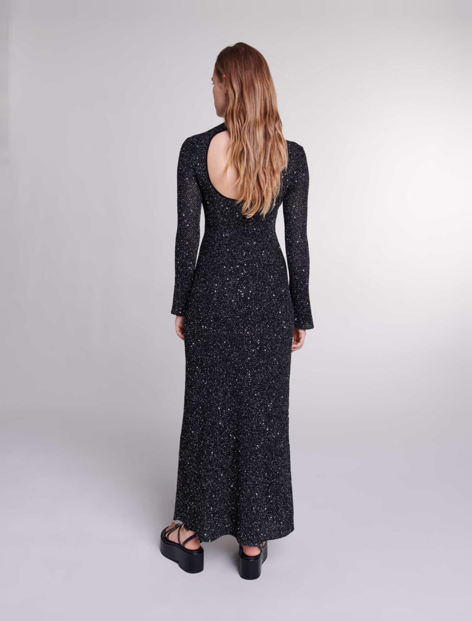 Knit maxi dress