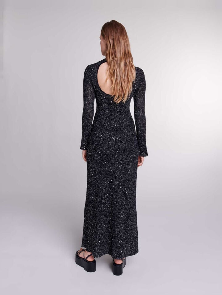 Knit maxi dress