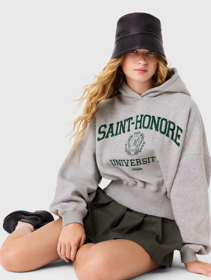 Hooded sweatshirt