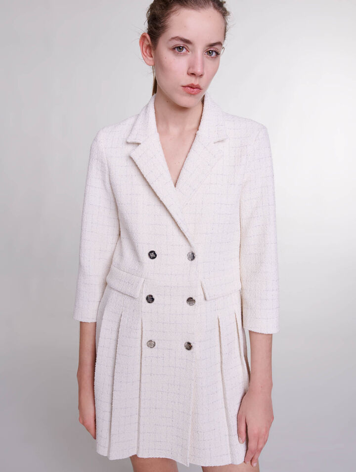 Short button-up dress