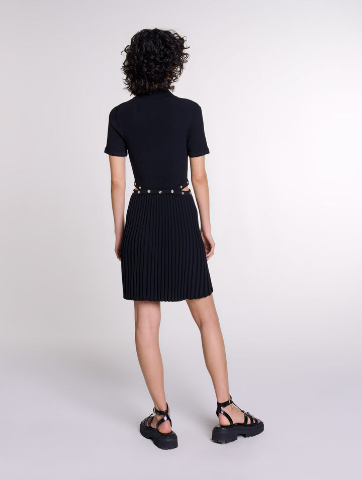 Short knit dress