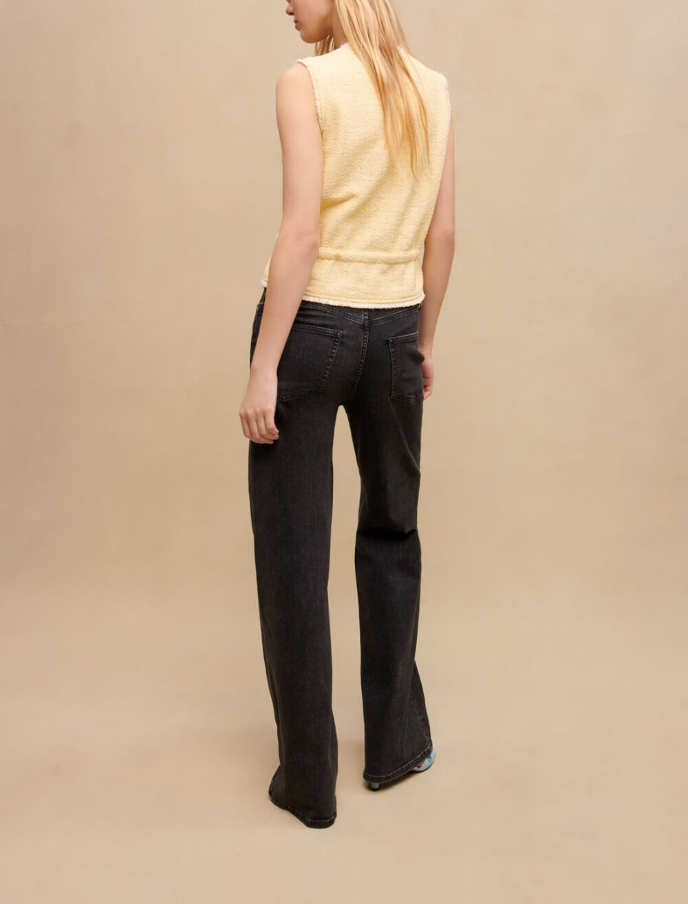 meing peplum tweed tops【新品未使用】 meing peplum tweed tops【新品未使用】 - メルカリ