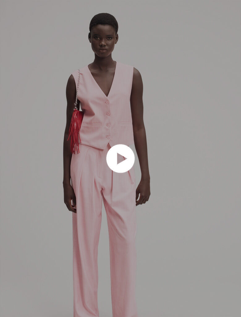 Suit vest Pink For Women | Maje