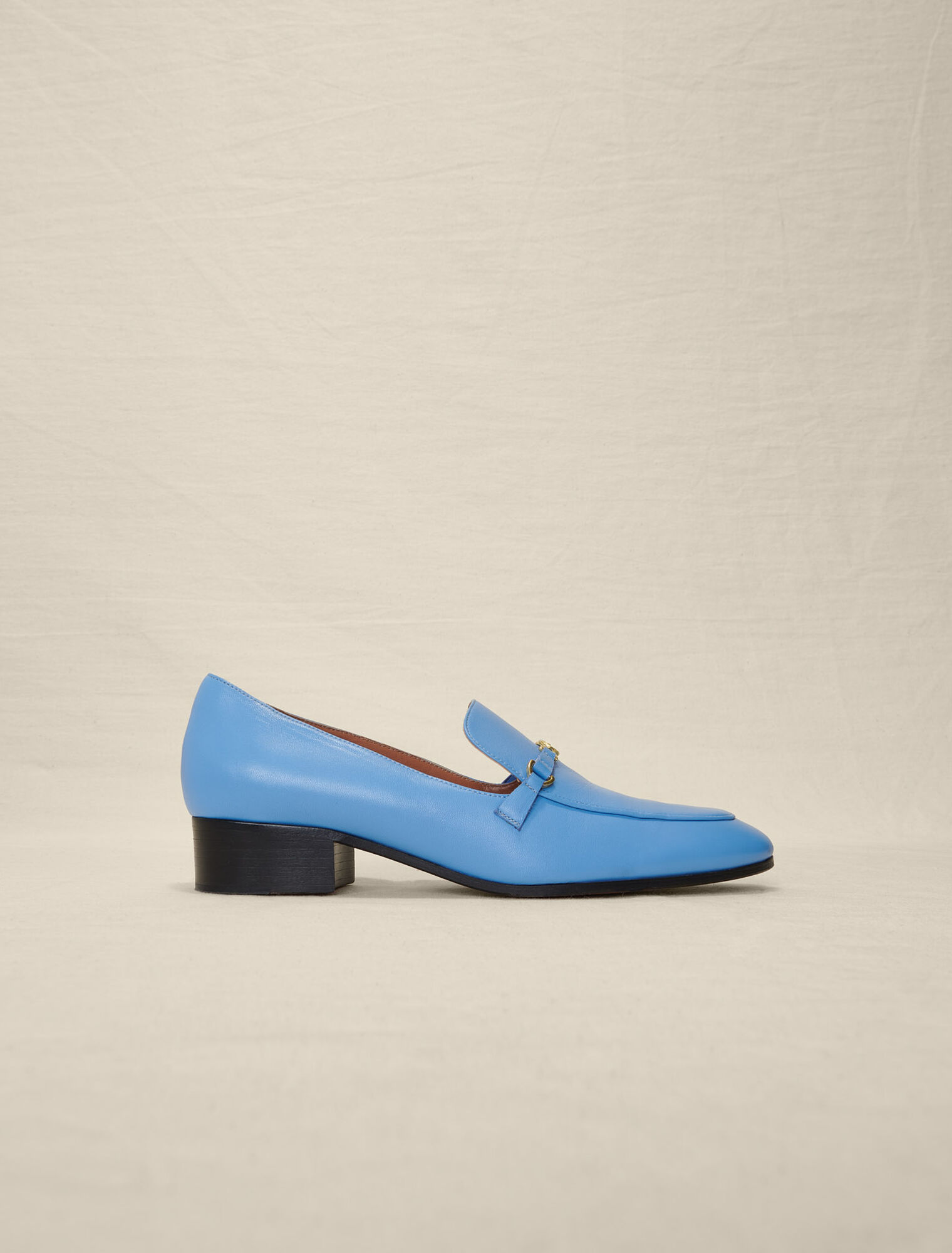 Leather loafers
