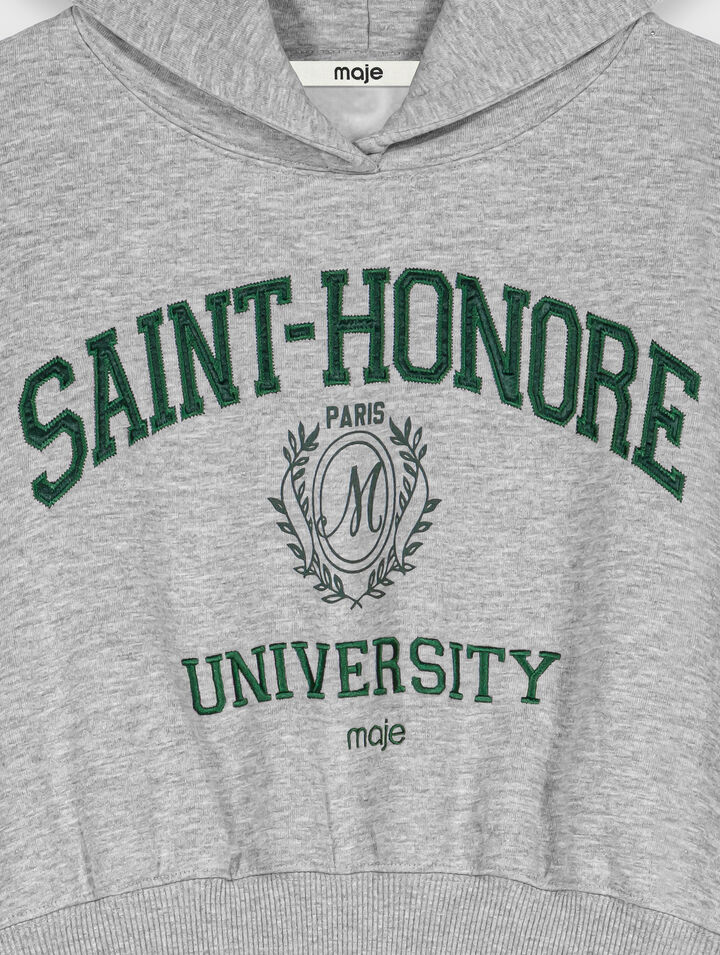 Hooded sweatshirt