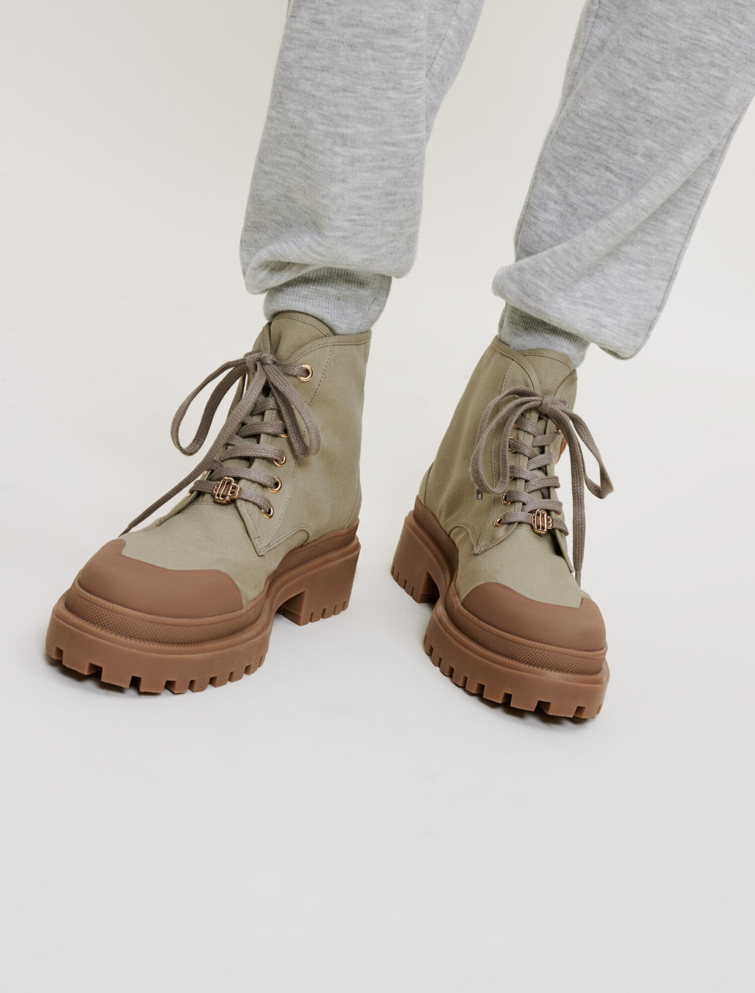 Fabric boots