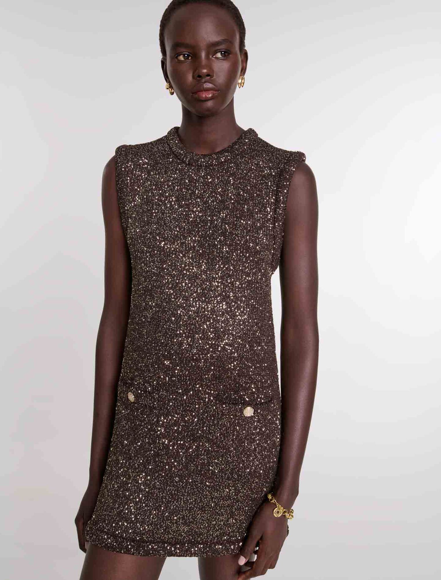 Short sequin dress