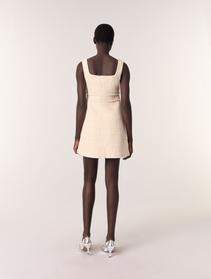 Mini tweed dress