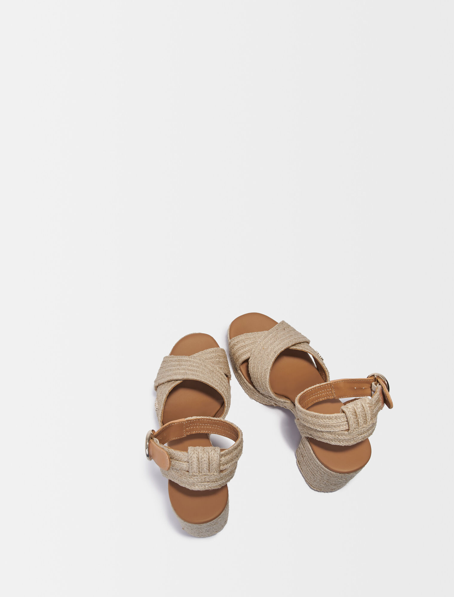 Jute canvas sandals
