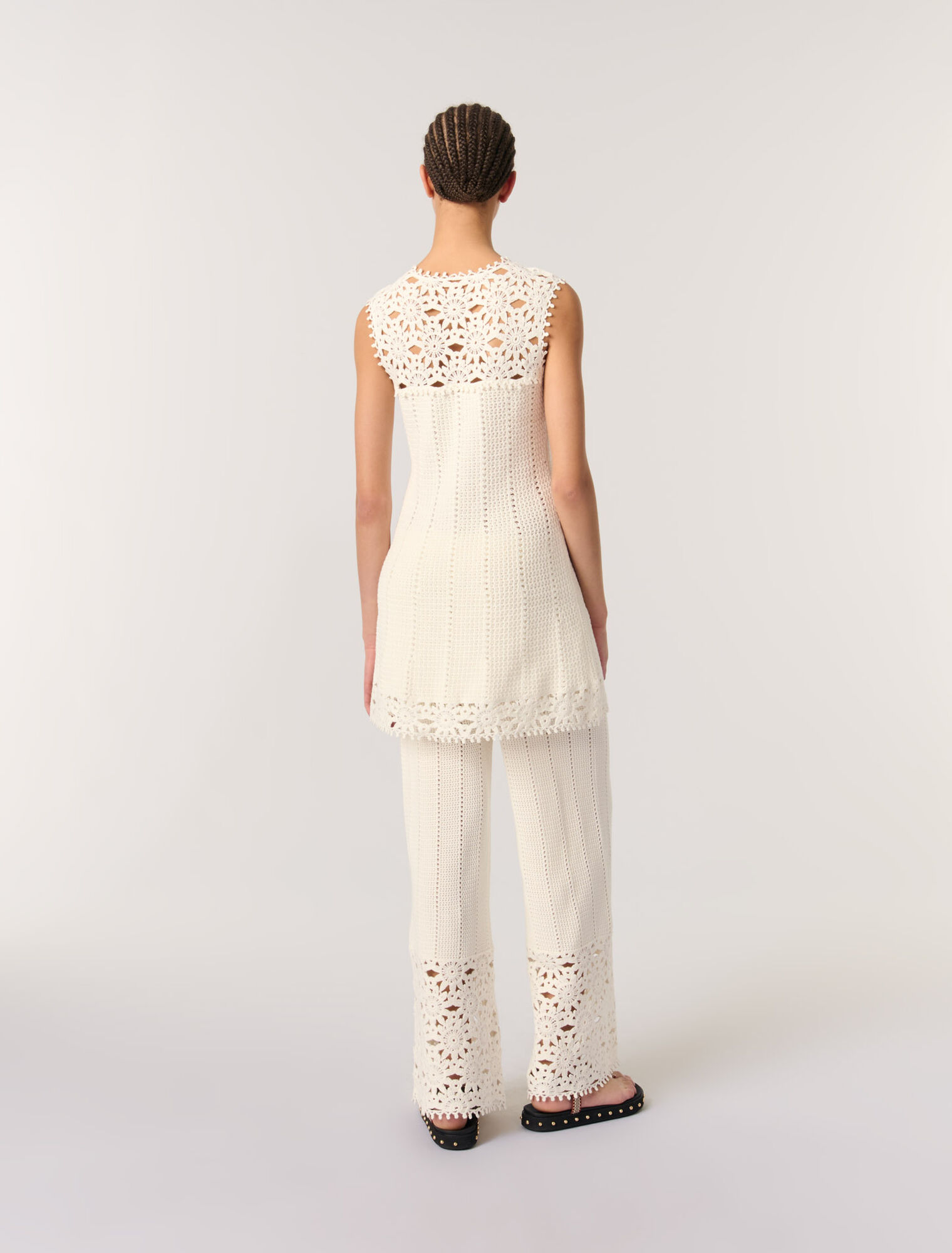Mini crochet dress