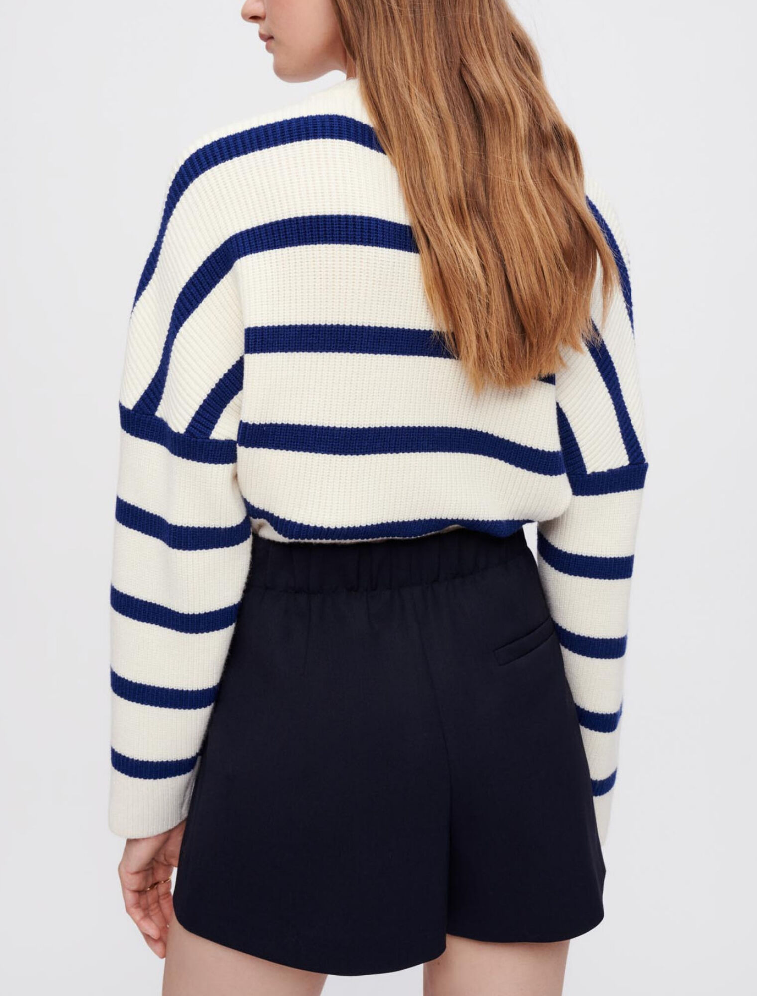 Tailored shorts with pockets