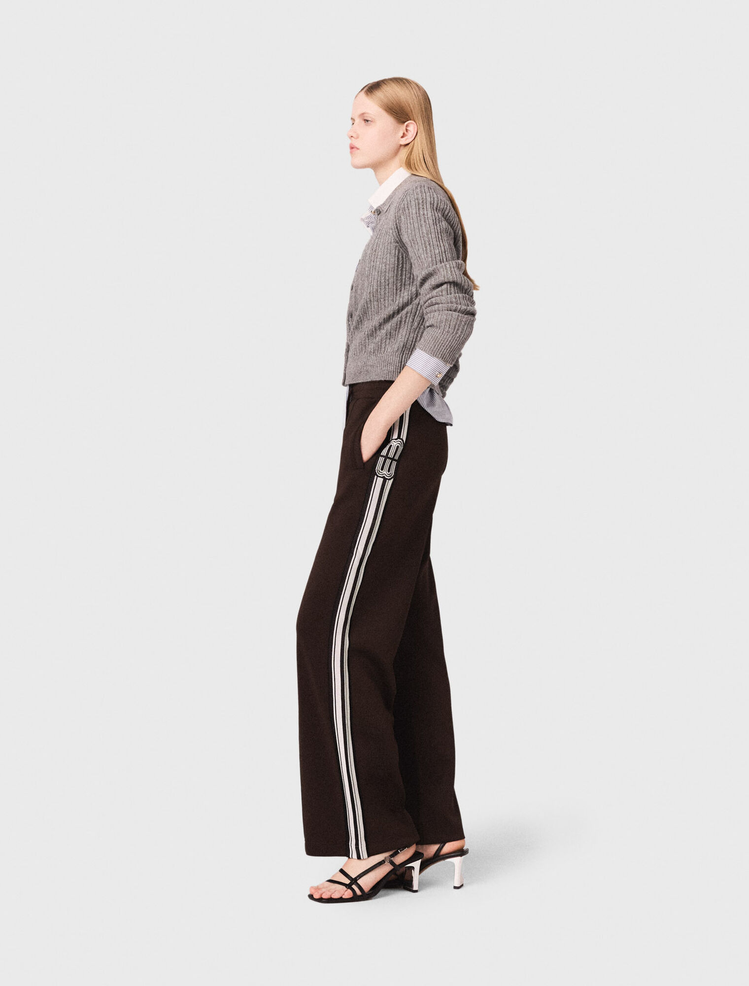 Straight-striped trousers Straight-striped trousers