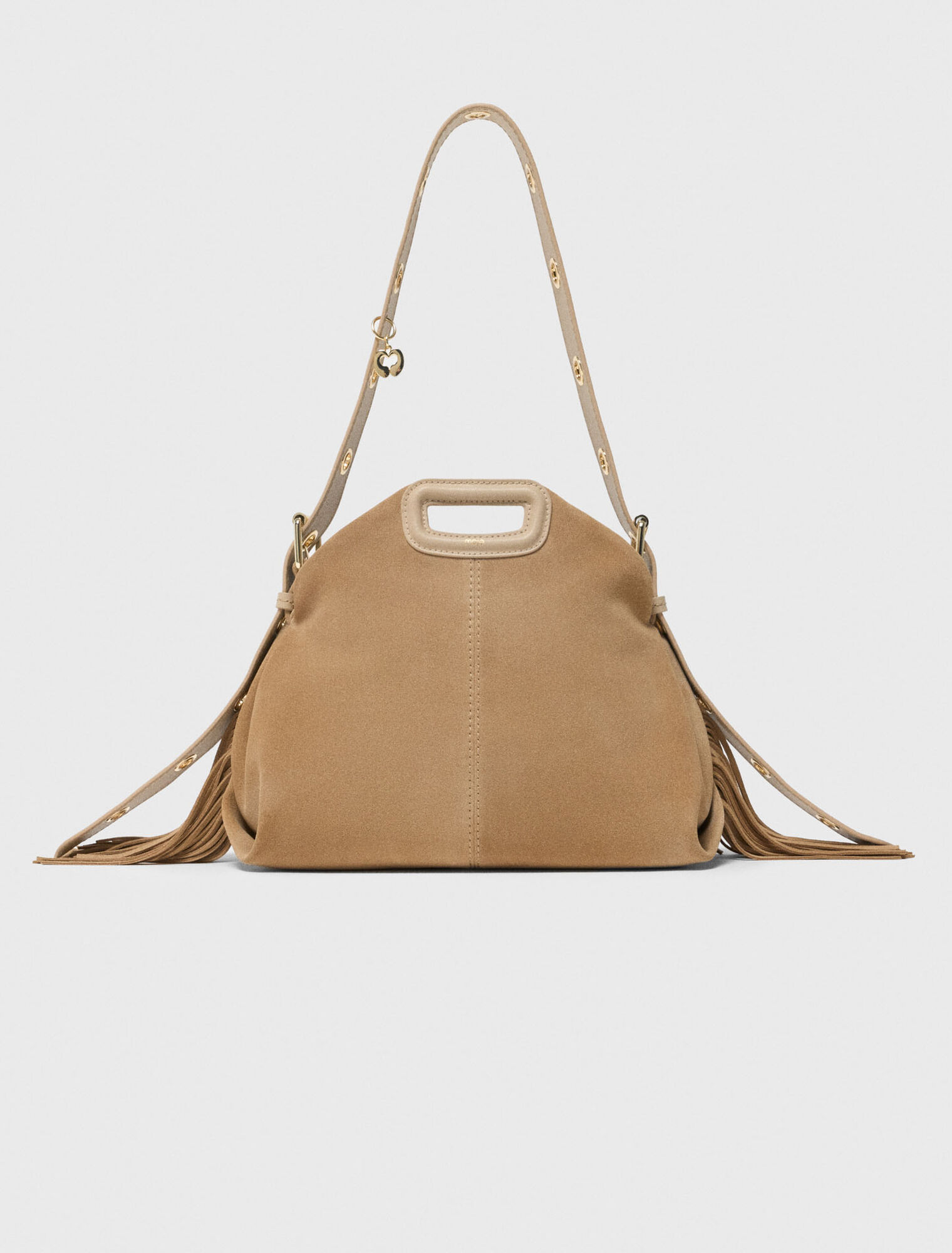 Suede Miss M bag