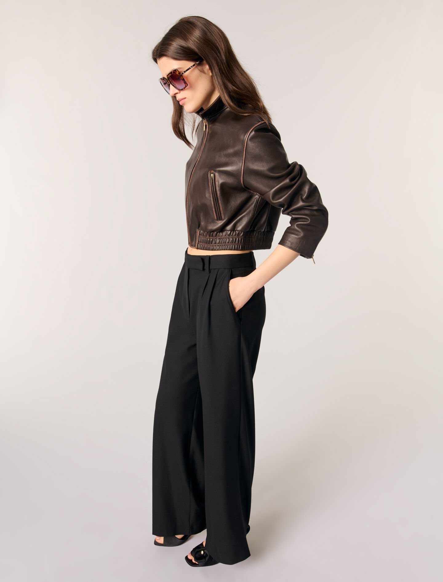 Short tweed jacket White For Women | Maje