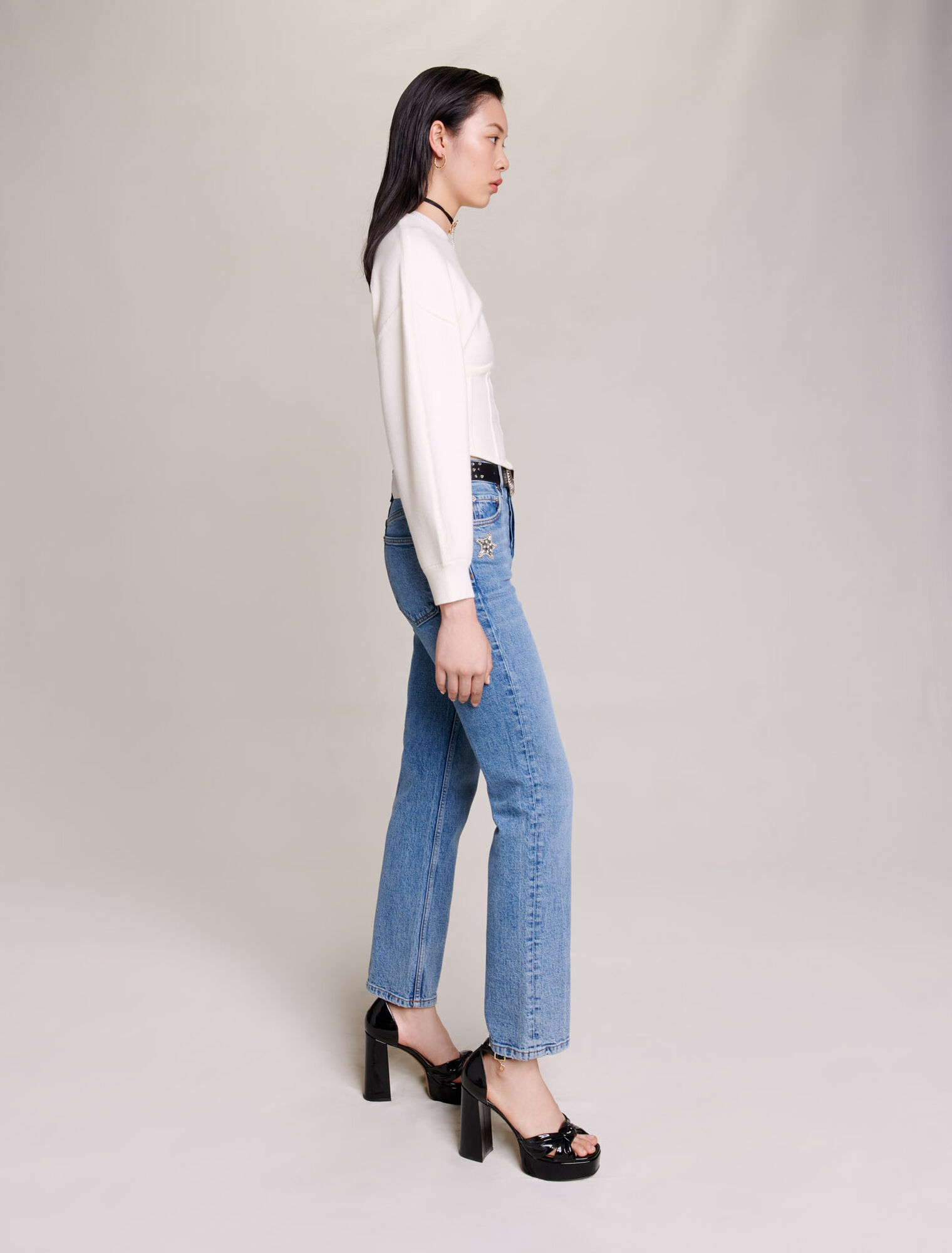 Knit corset jumper