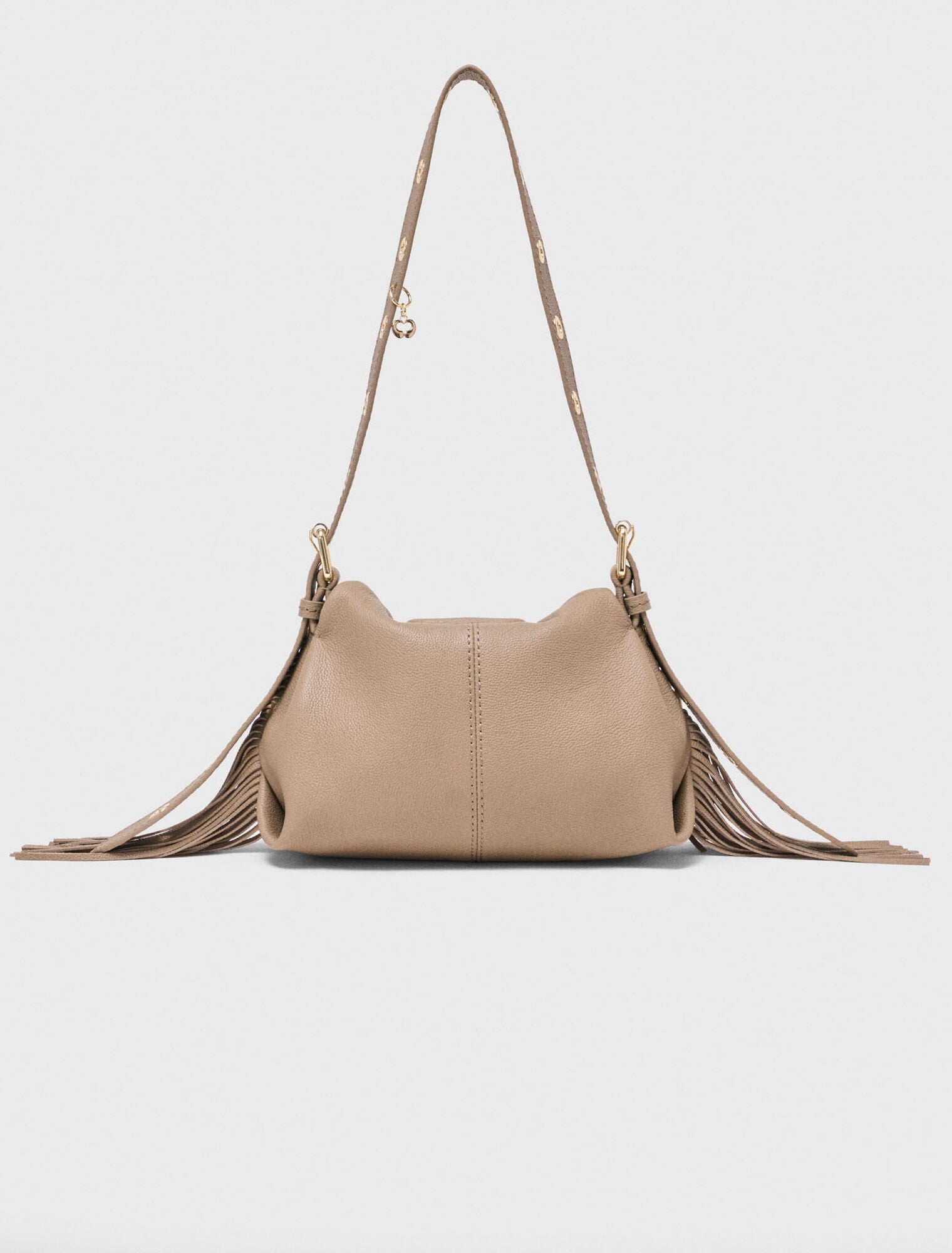 Grained leather mini Miss M bag