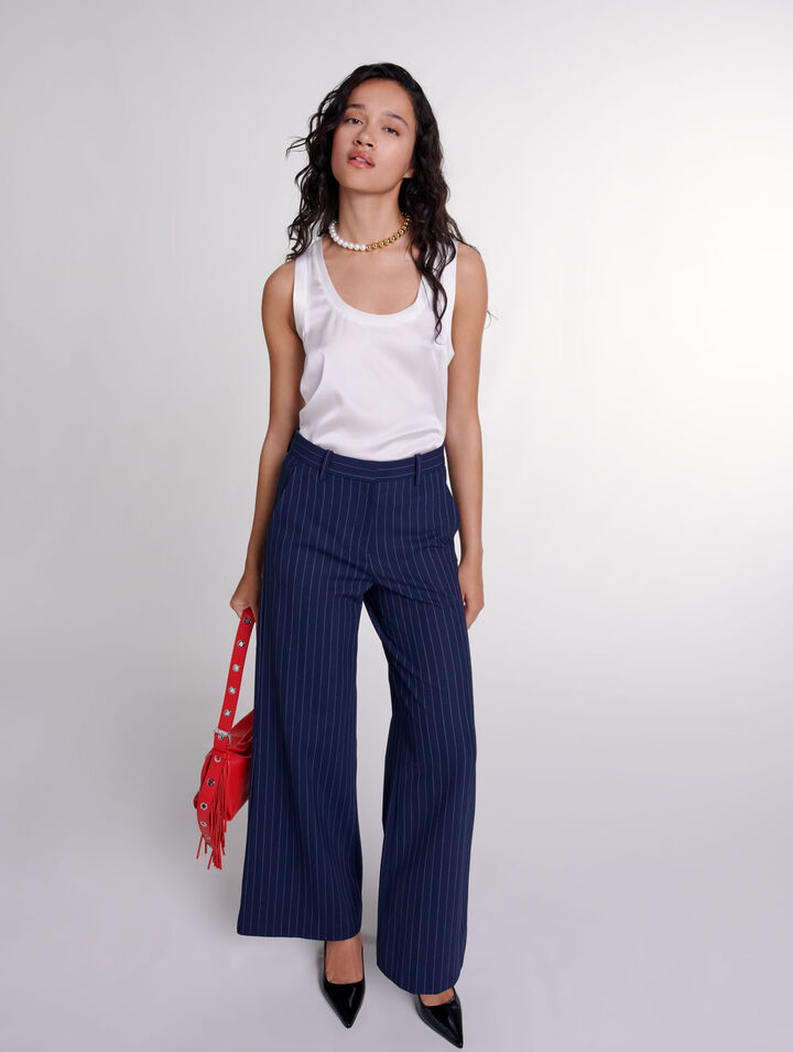 Striped trousers 