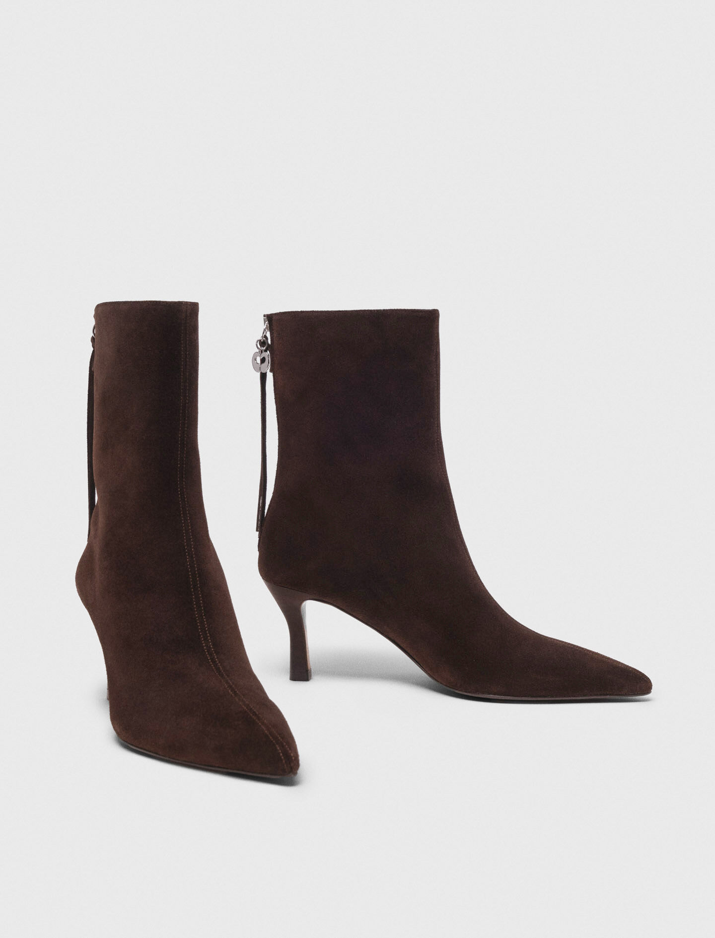 Zipped Ankle Boots