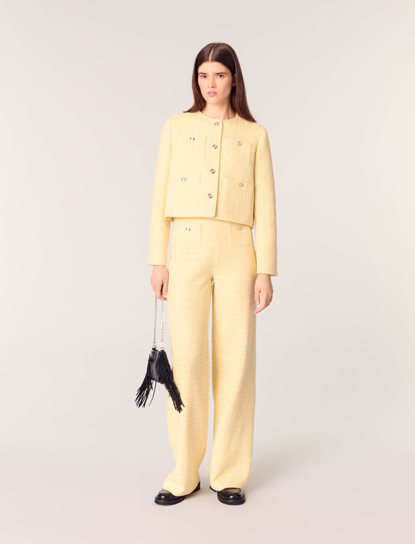 High waist pants For Women | Maje