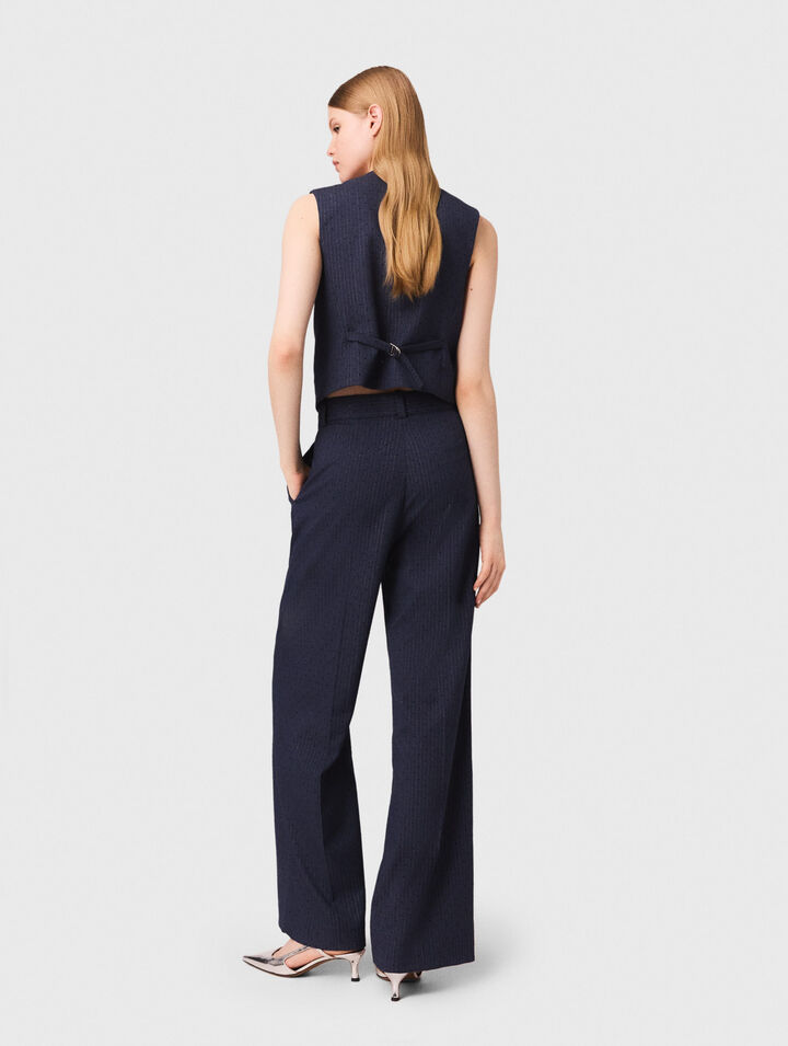 Rhinestone suit trousers