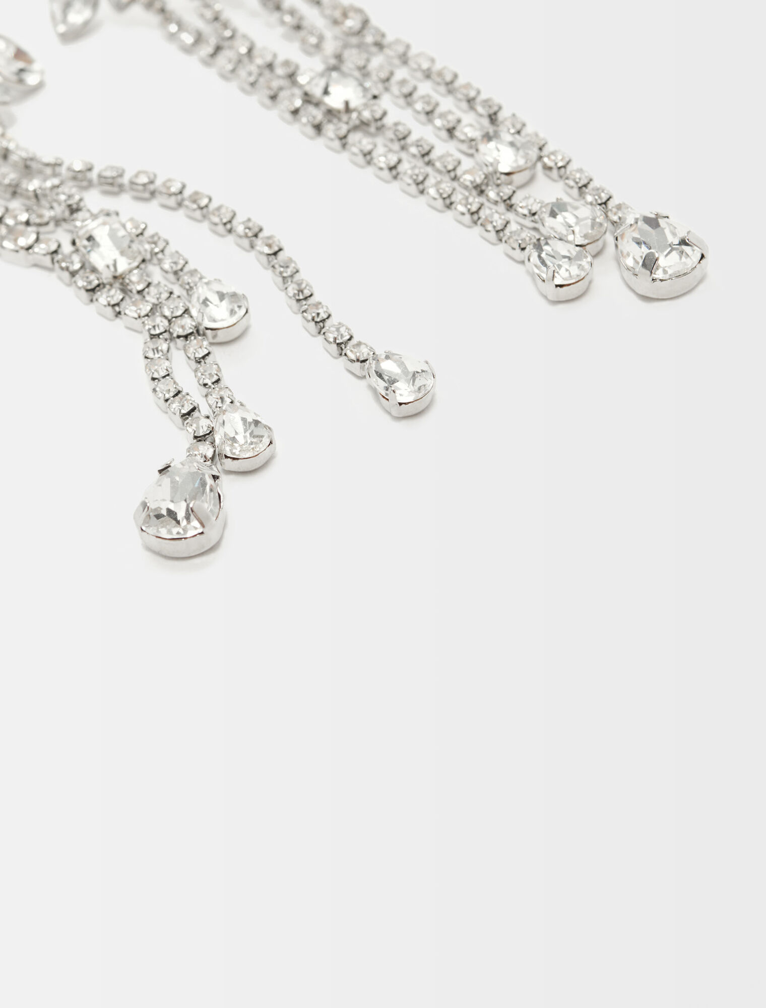 Diamanté earrings