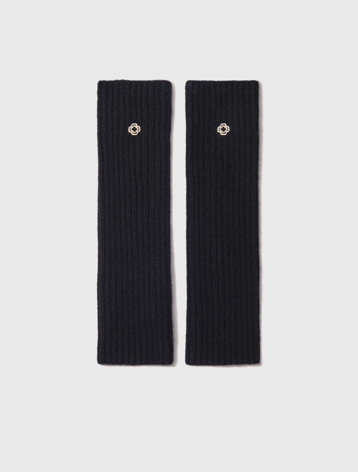 Wool and cashmere mittens