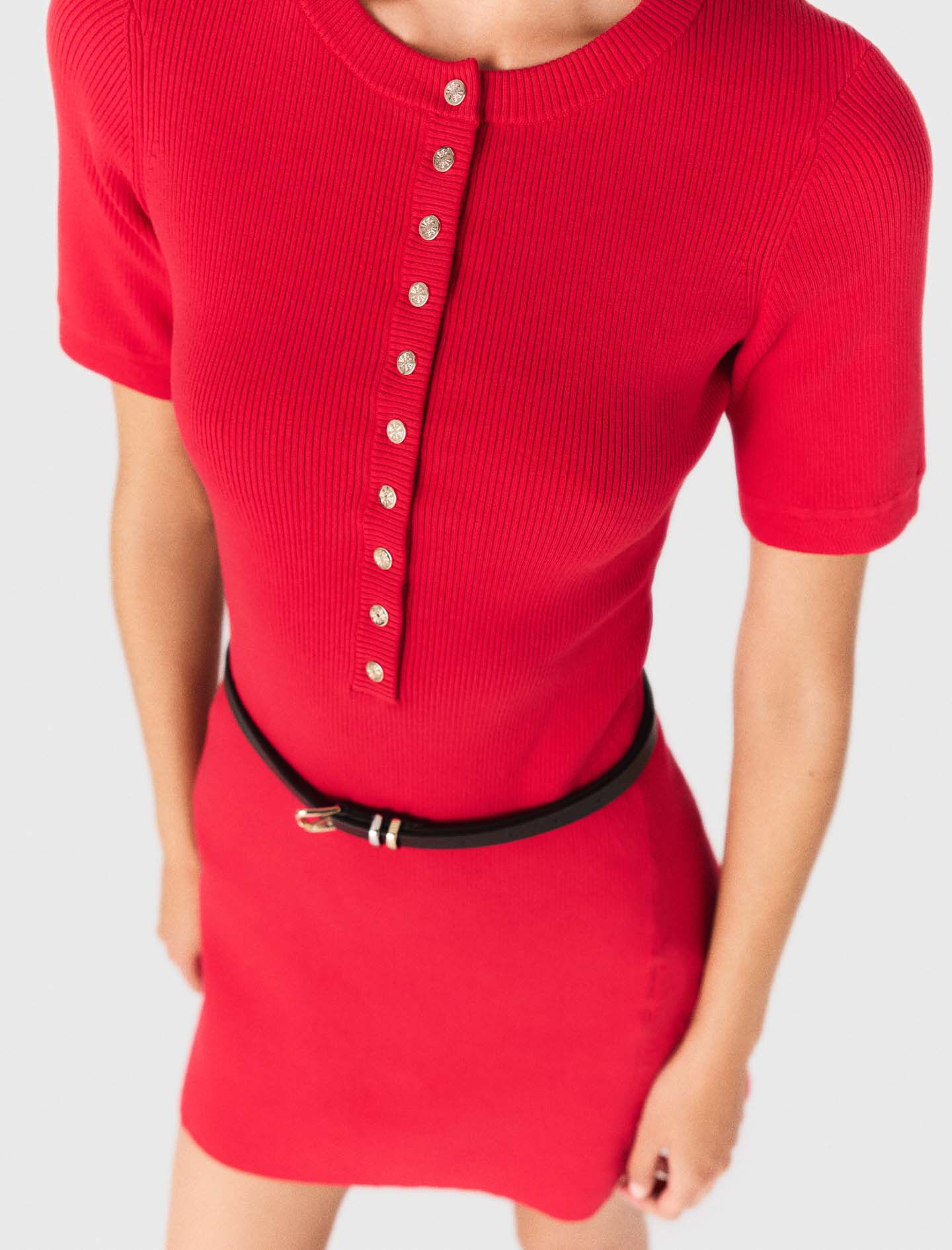 SALE *maje* レッドツイードワンピース Red dresses For Women | Maje