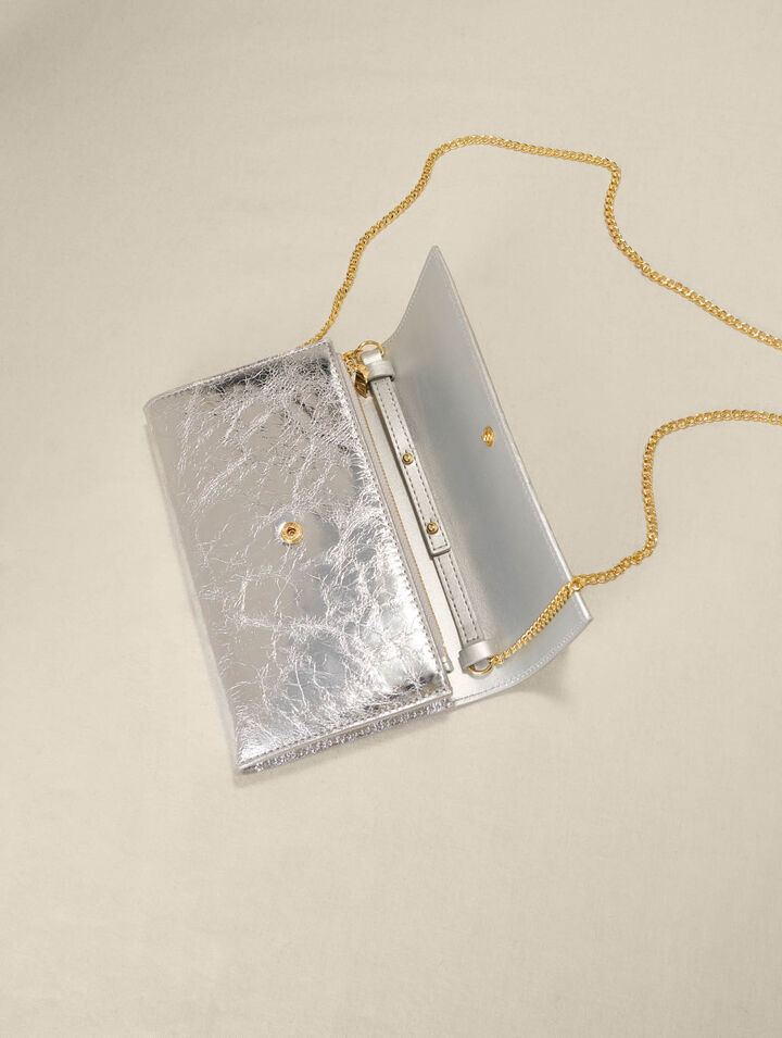 Metallic wallet bag