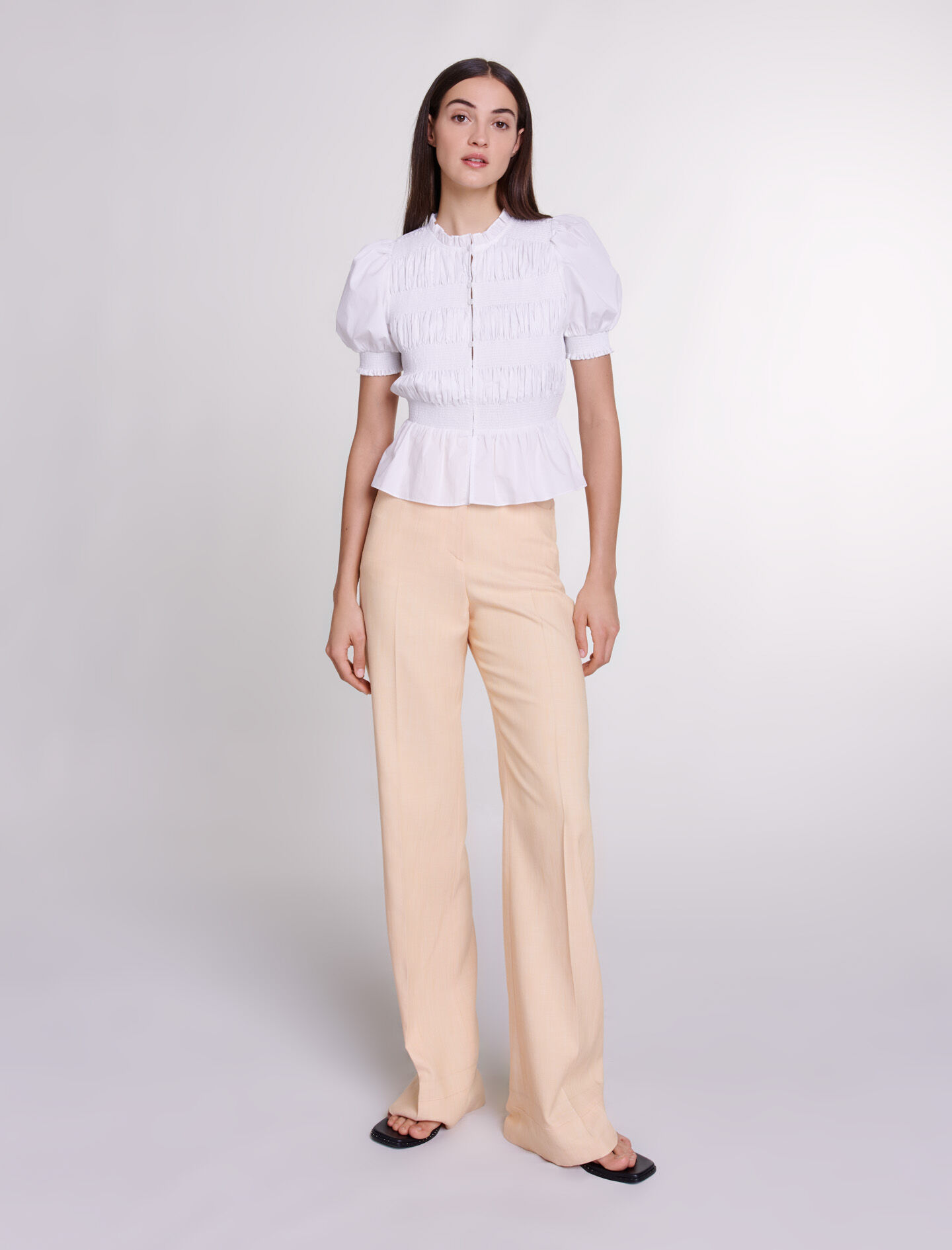 めぐ美ページ Suit jacket Yellow / Orange For Women | Maje