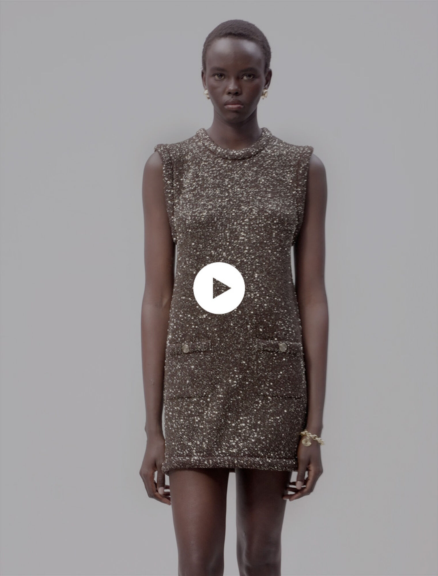 Short sequin dress