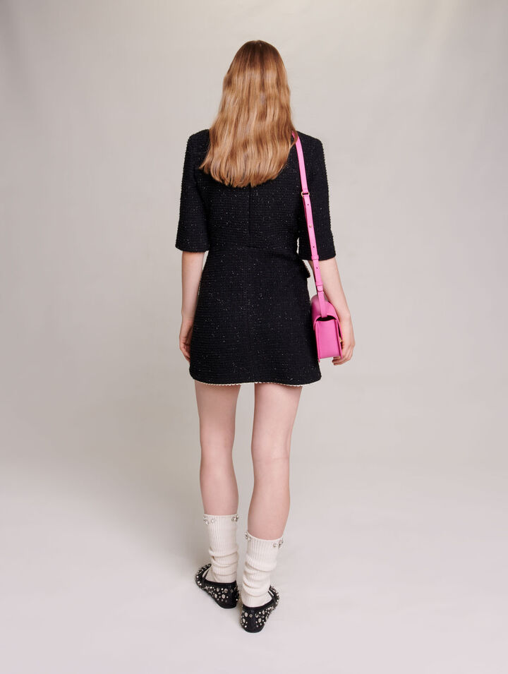 Short tweed dress