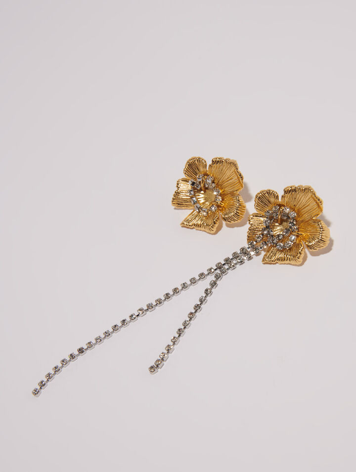 Flower earrings