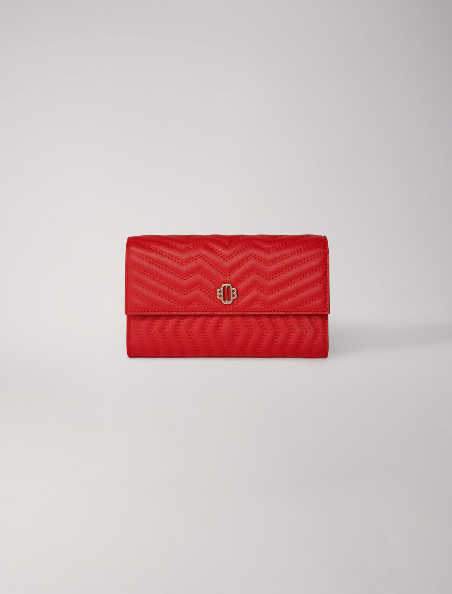Leather wallet on chain