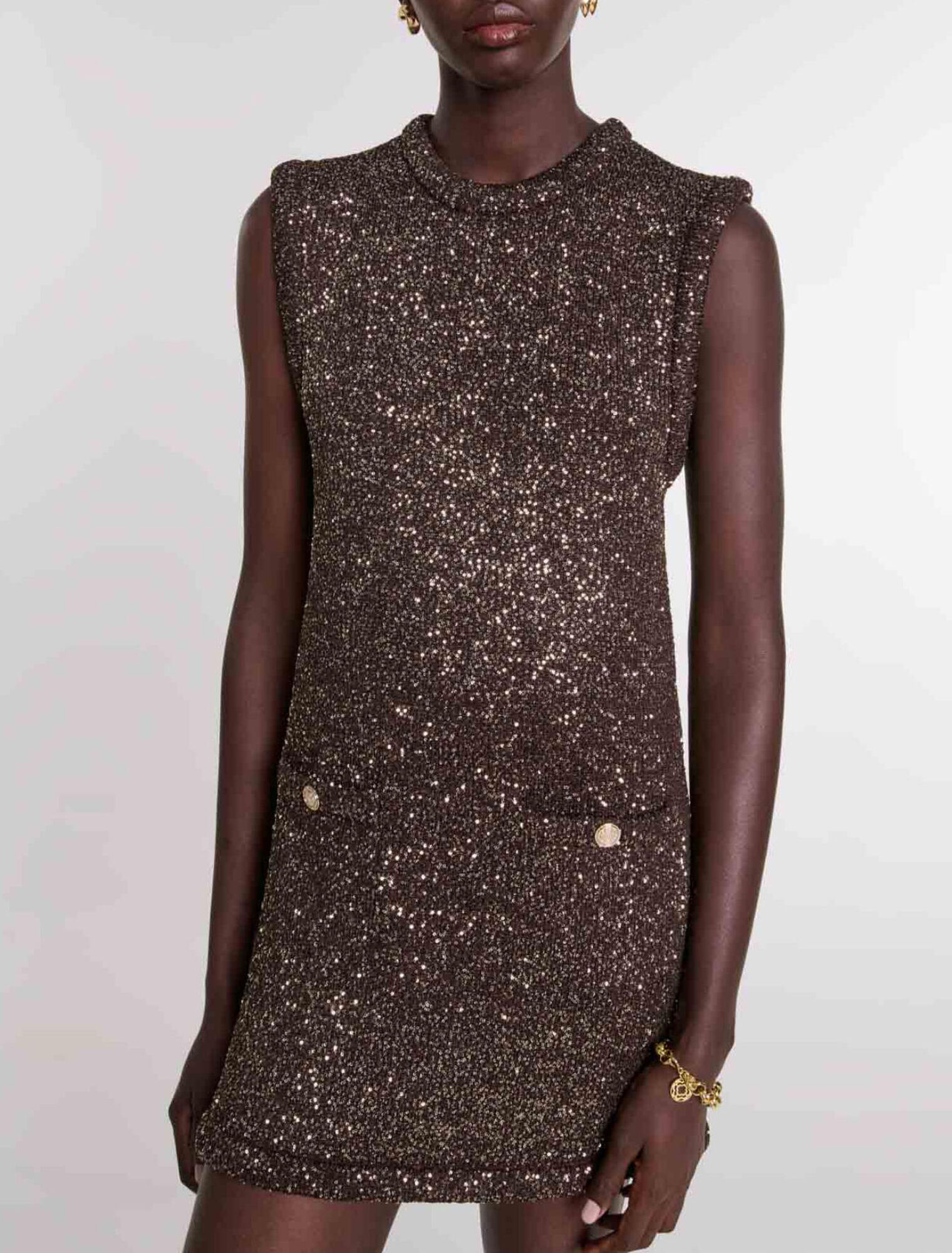Short sequin dress