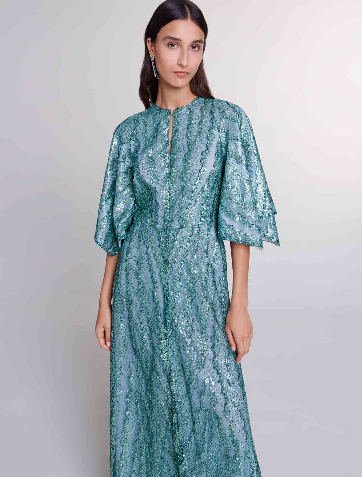 Sequin maxi dress