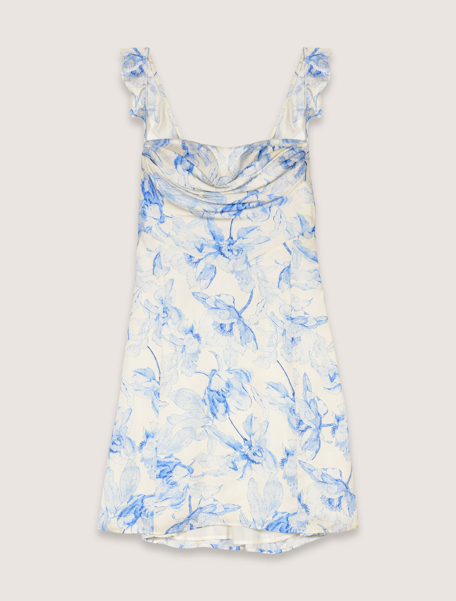 Mini patterned dress