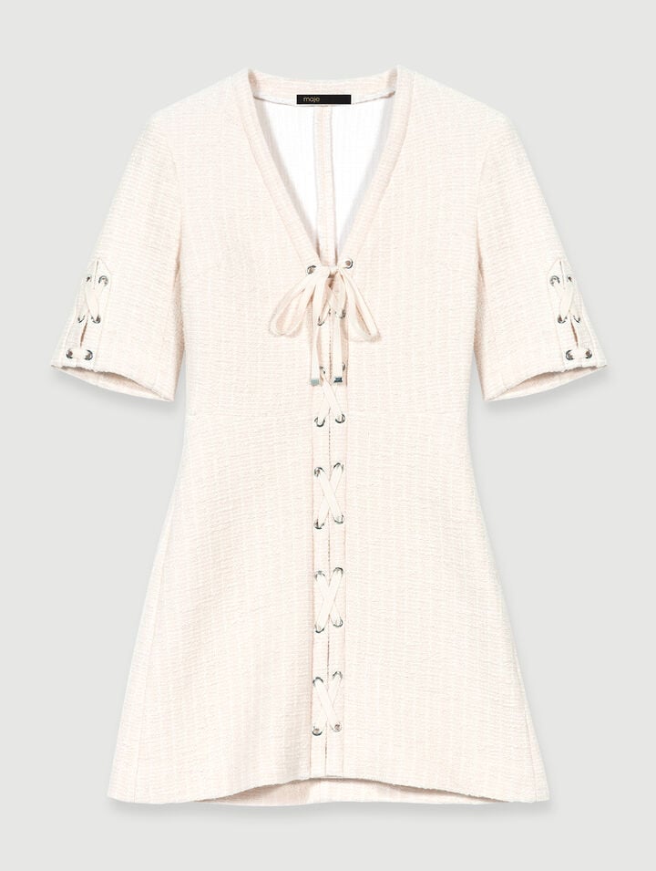 Short tweed dress