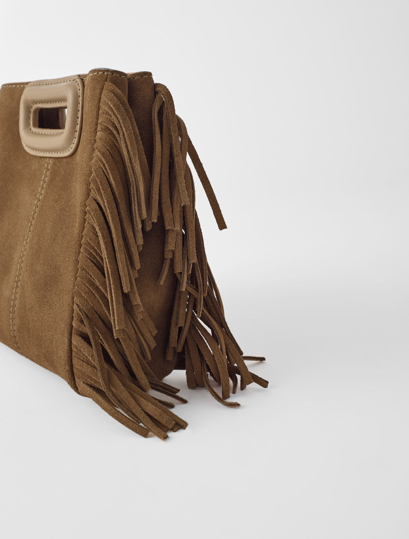 ★mucu and ebony★ Mne Bag _ Suede Brown Mne Bag _ Suede Brown - MUCU AND EBONY