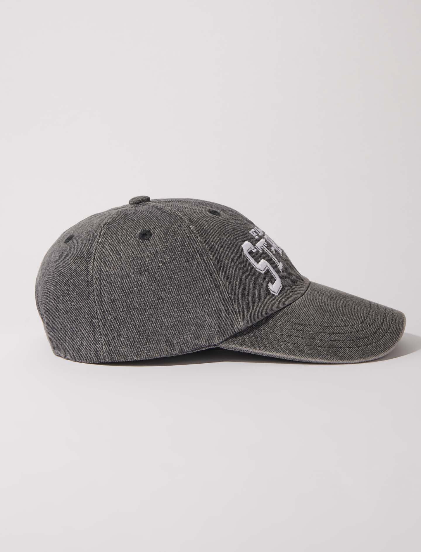 Saint Honoré denim cap Black / Gray For Women | Maje