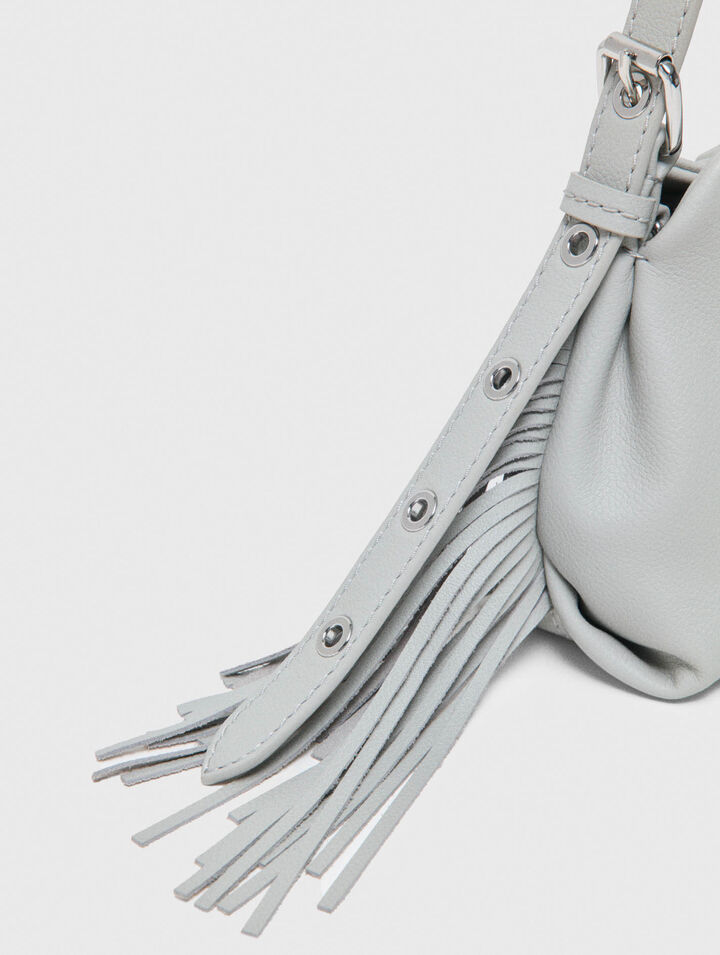 Miss M micro grained leather bag