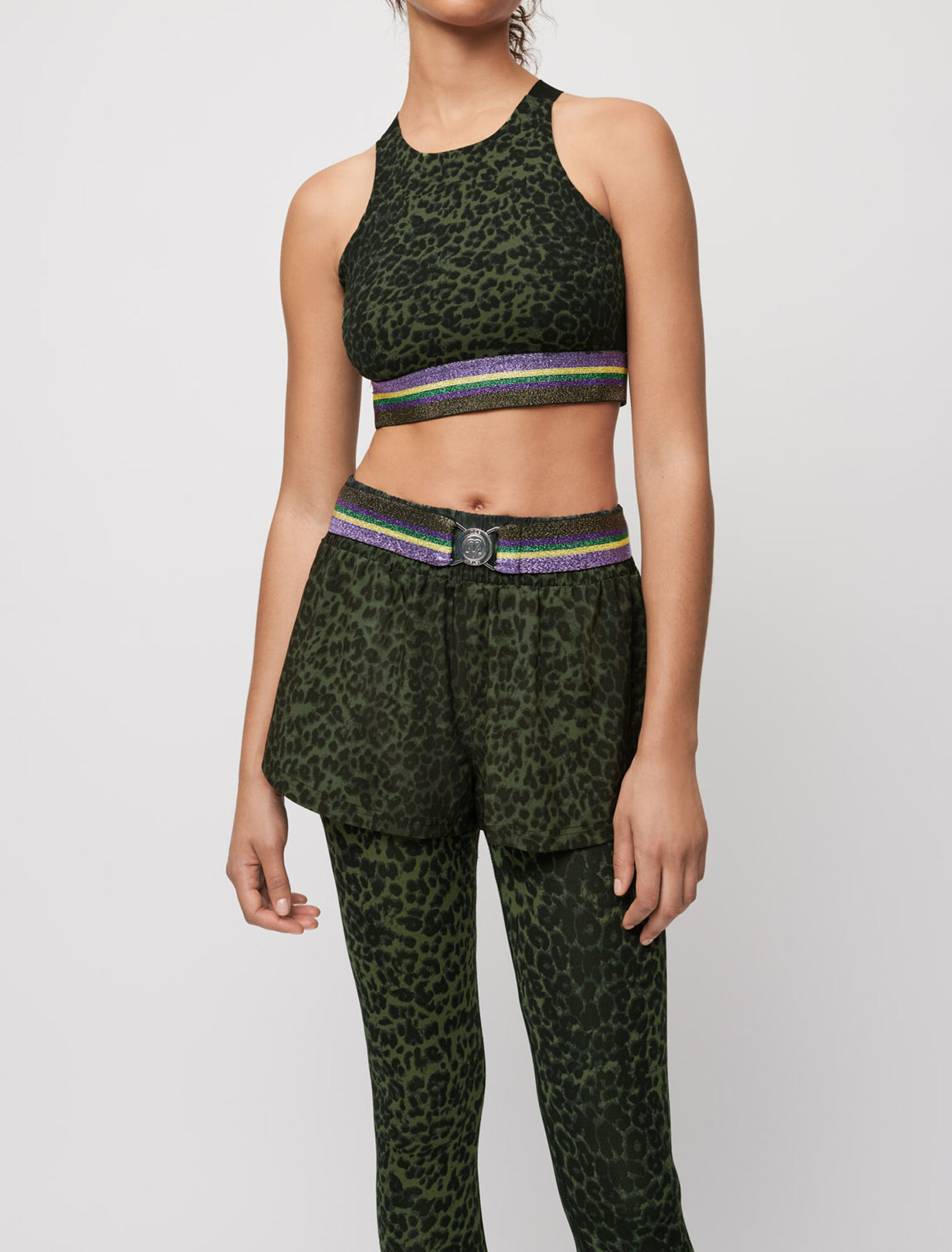 Printed bralette