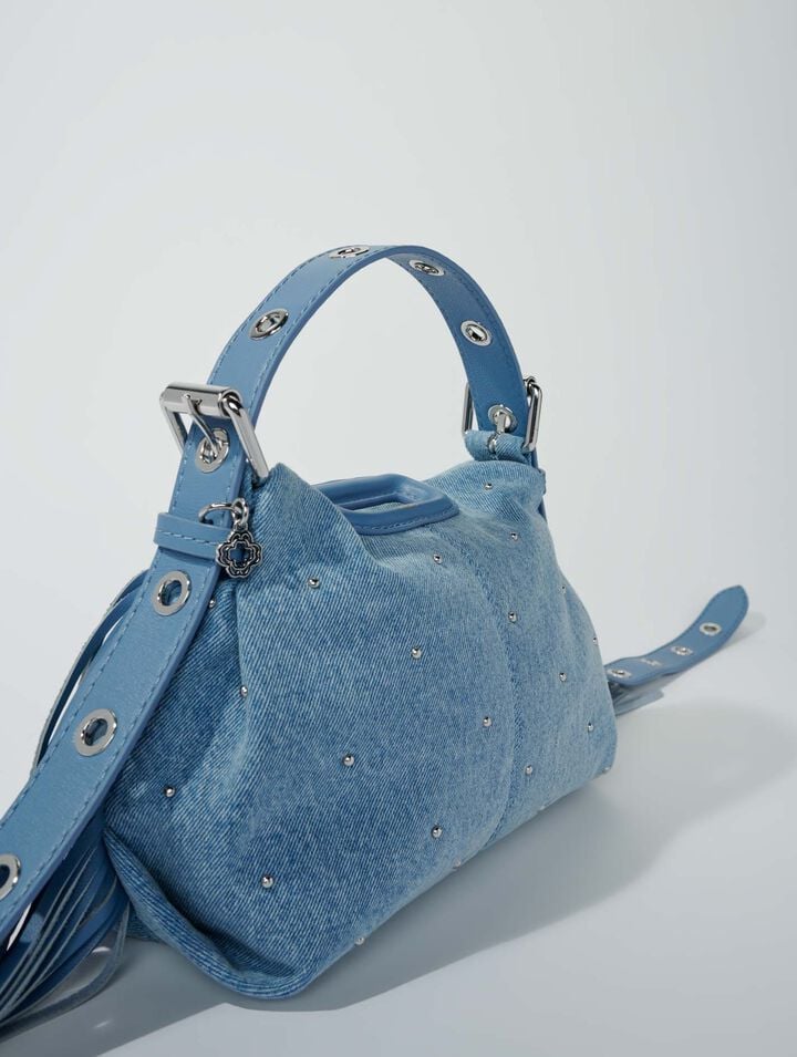 Miss M Mini denim bag