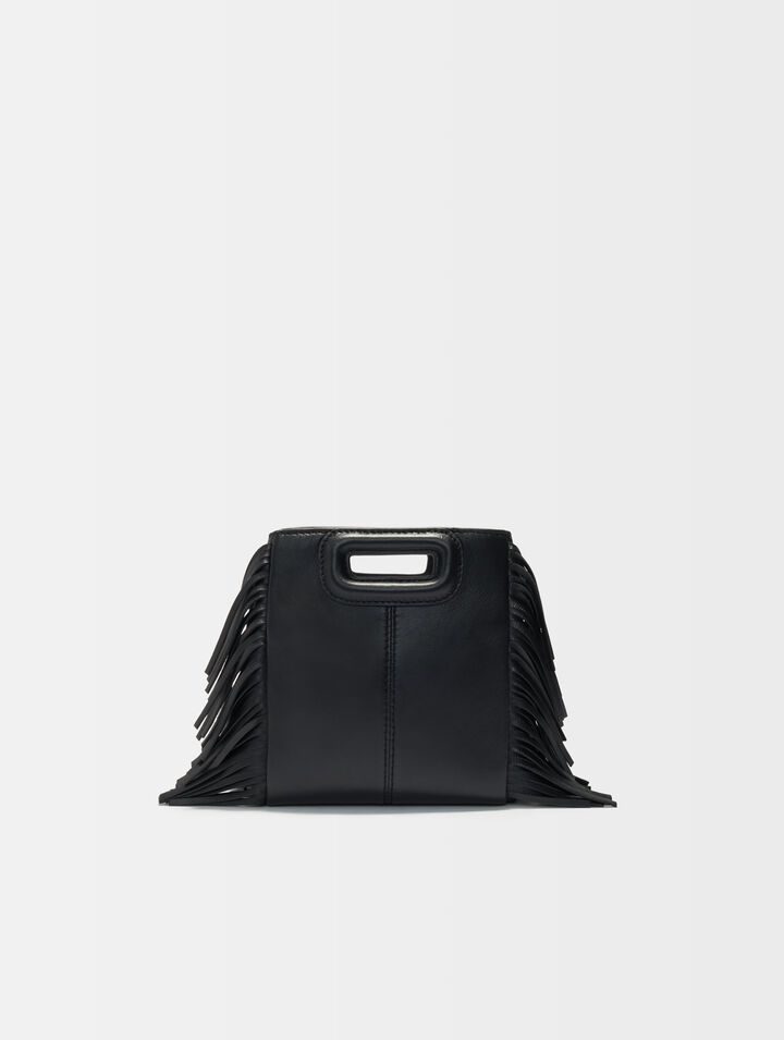 Leather patchwork Mini M bag